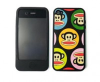 Capa Silicone Preto Iphone 4
