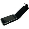 Capa Pele Preto Iphone 3 